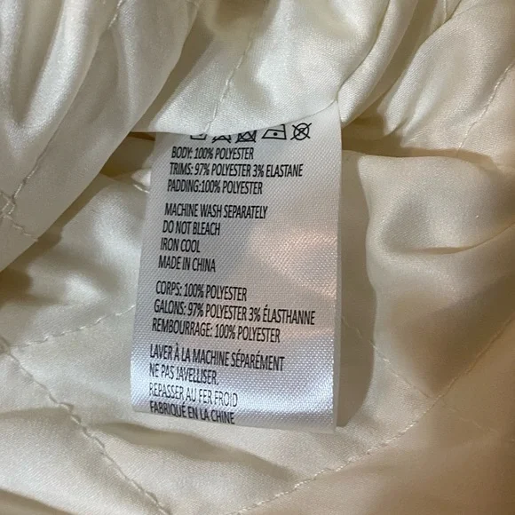 Silence + Noise Monochromatic Souvenir Bomber Jacket Urban Outfitters XS - Picture 8 of 12